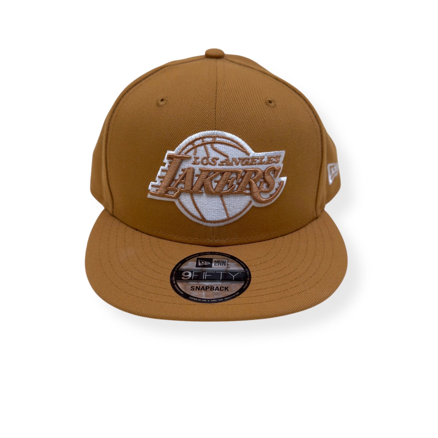 NEW ERA LOS ANGELES LAKERS 9FIFTY CAP TAN