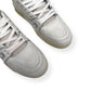LOUIS VUITTON LEATHER LV TRAINER WHITE / GREY UK7