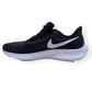 NIKE AIR ZOOM PEGASUS 39 RUNNING SHOE BLACK / WHITE UK10.5