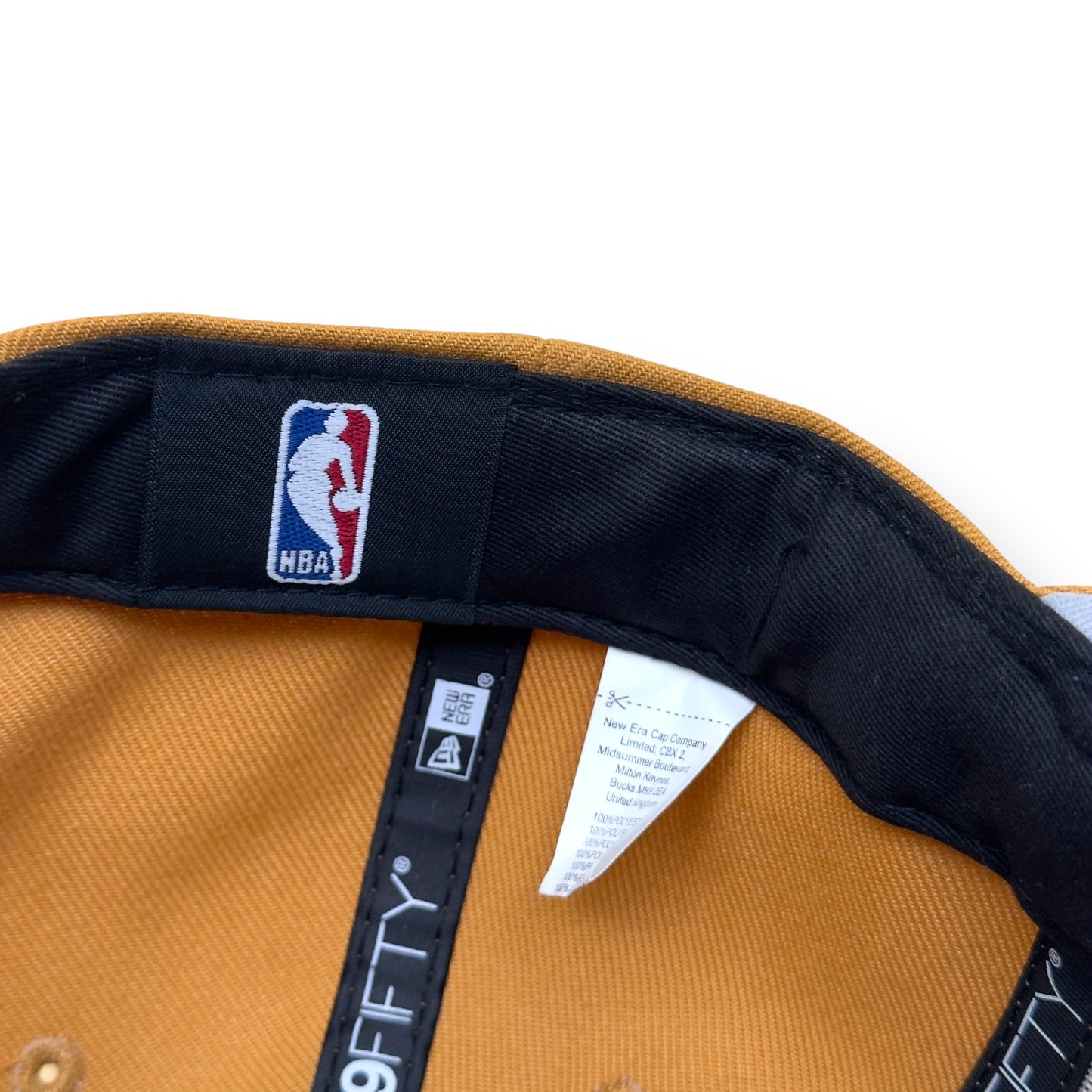 NEW ERA LOS ANGELES LAKERS 9FIFTY CAP TAN