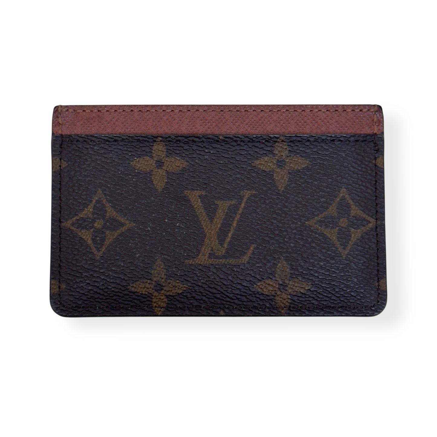 LOUIS VUITTON MONOGRAM CARD HOLDER BROWN