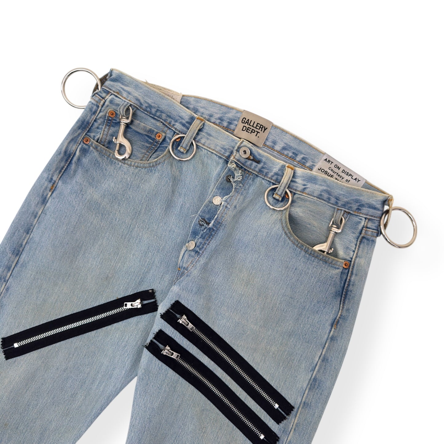 GALLERY DEPT. WEAPON WORLD 5001 DENIM JEANS INDIGO / SILVER W34”