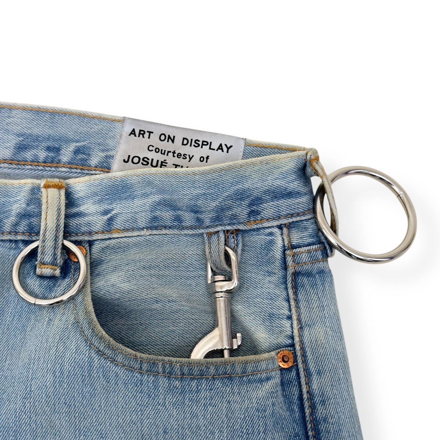 GALLERY DEPT. WEAPON WORLD 5001 DENIM JEANS INDIGO / SILVER W34”