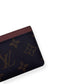 LOUIS VUITTON MONOGRAM CARD HOLDER BROWN