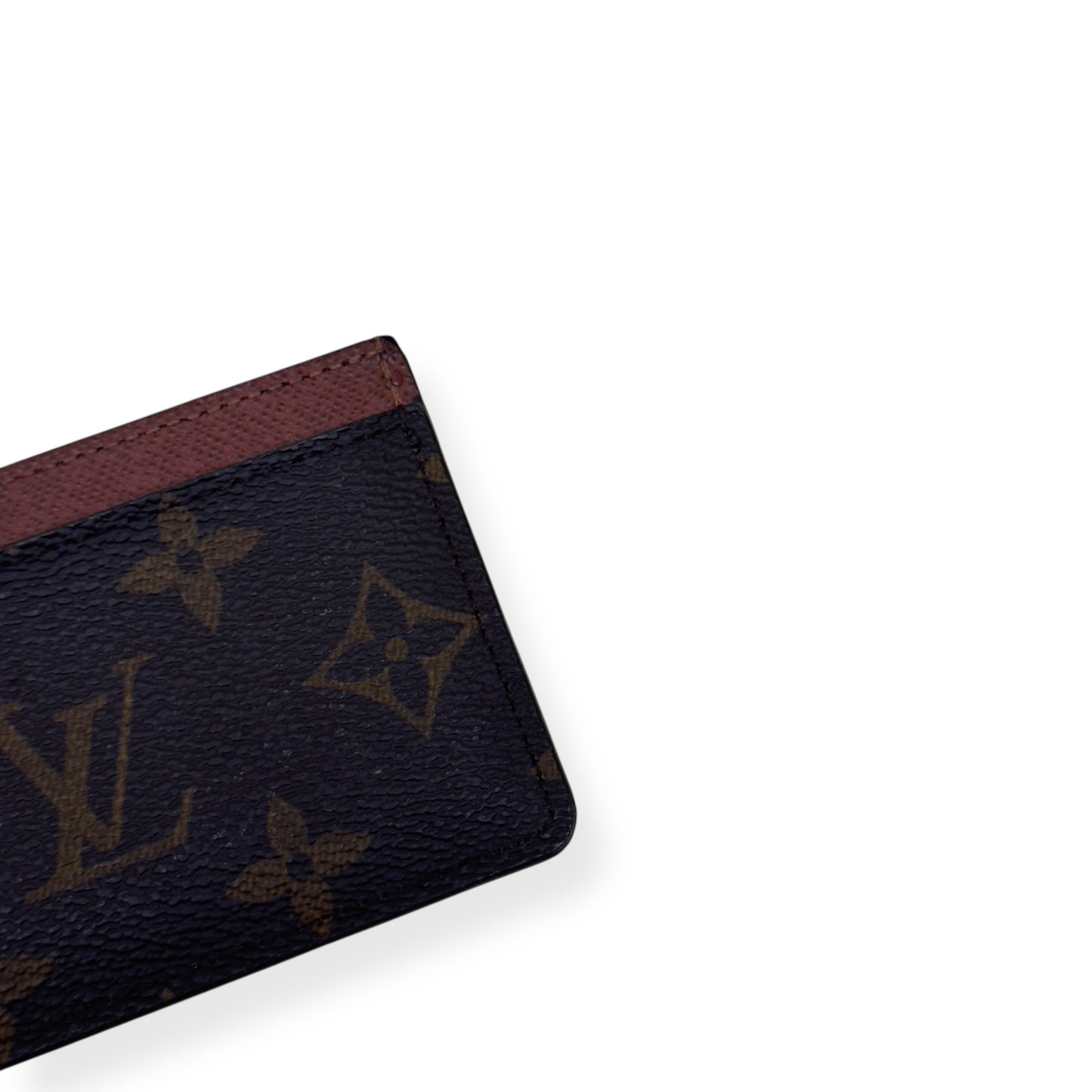 LOUIS VUITTON MONOGRAM CARD HOLDER BROWN