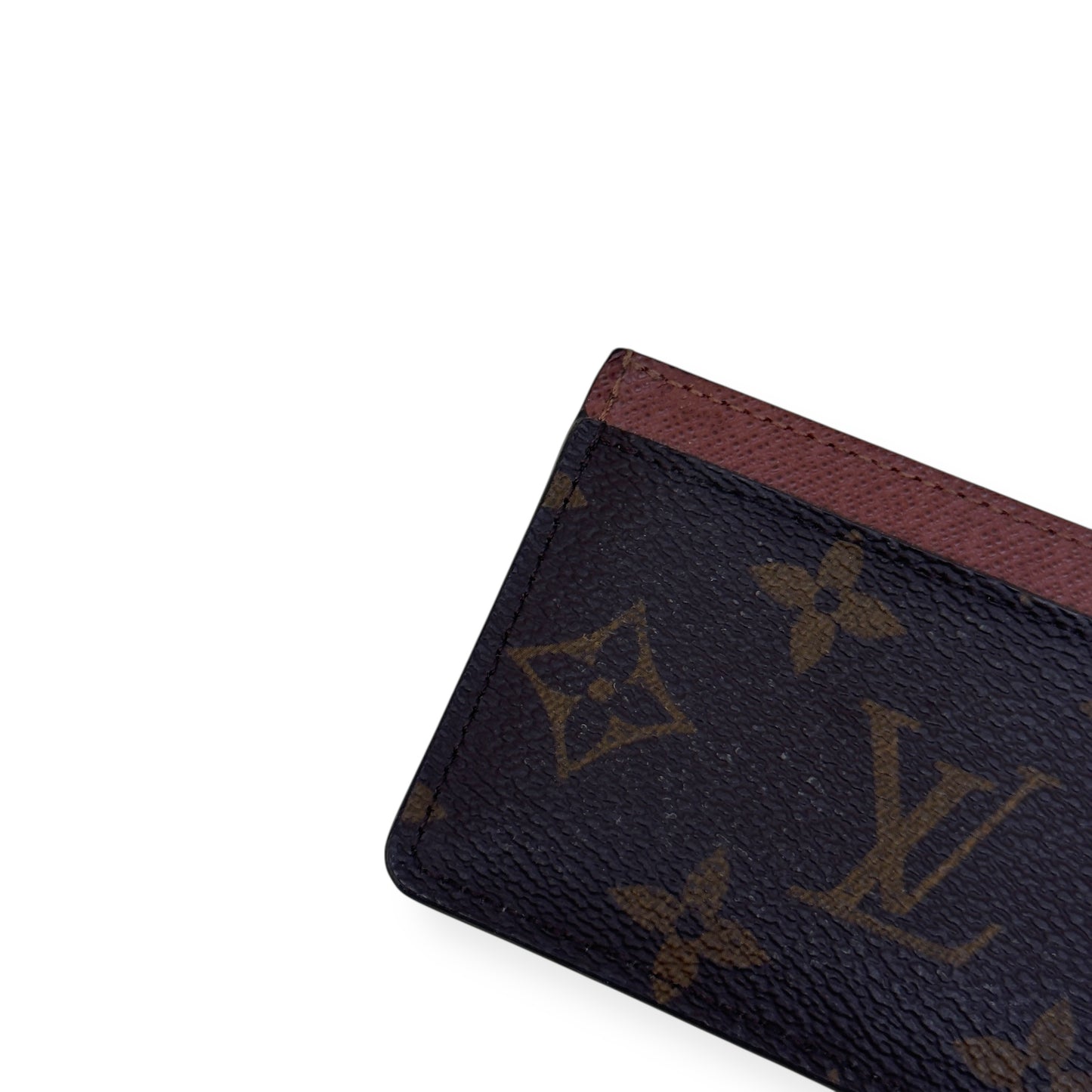 LOUIS VUITTON MONOGRAM CARD HOLDER BROWN