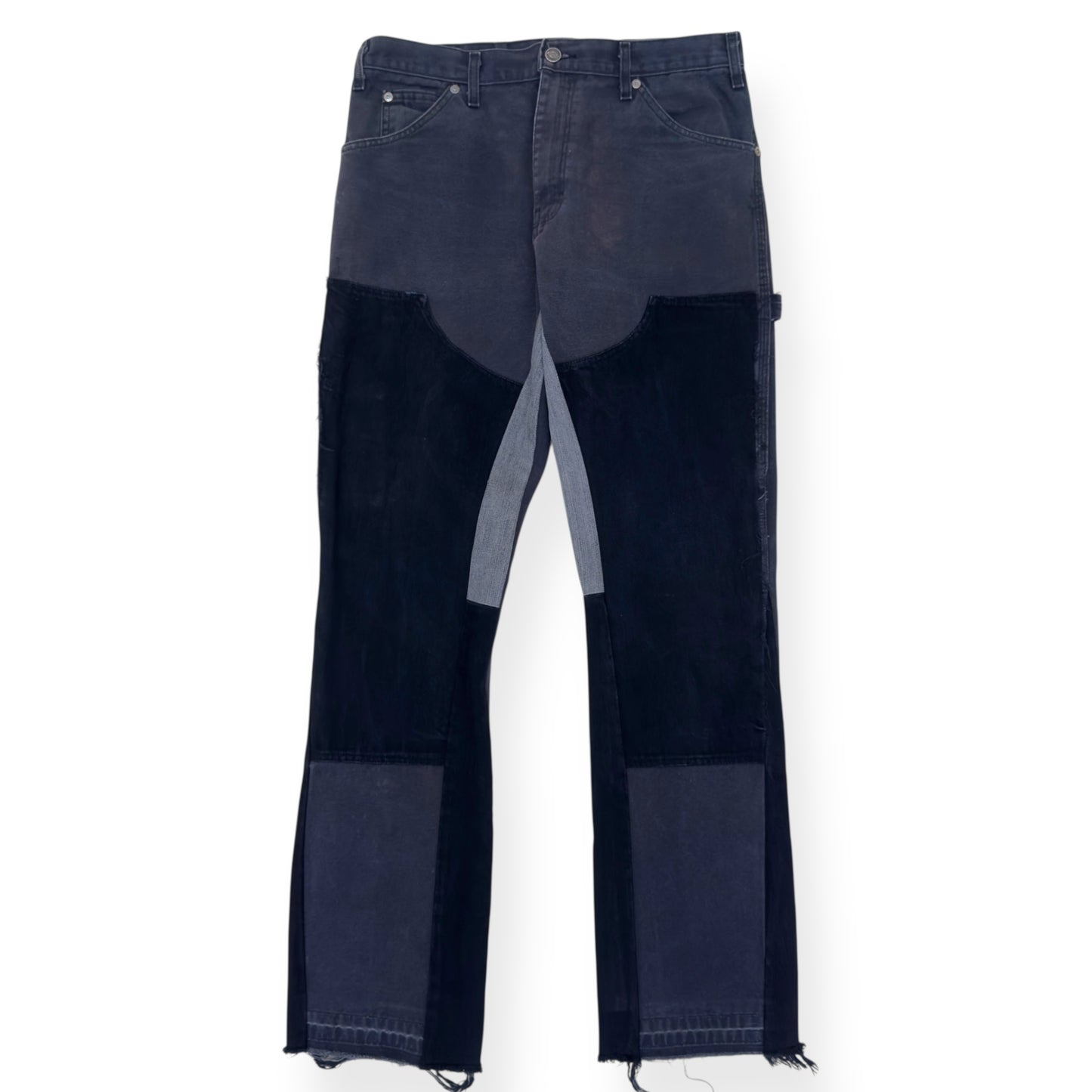 JEANIUS BAR ATELIER CARGO TROUSERS BLACK W32”