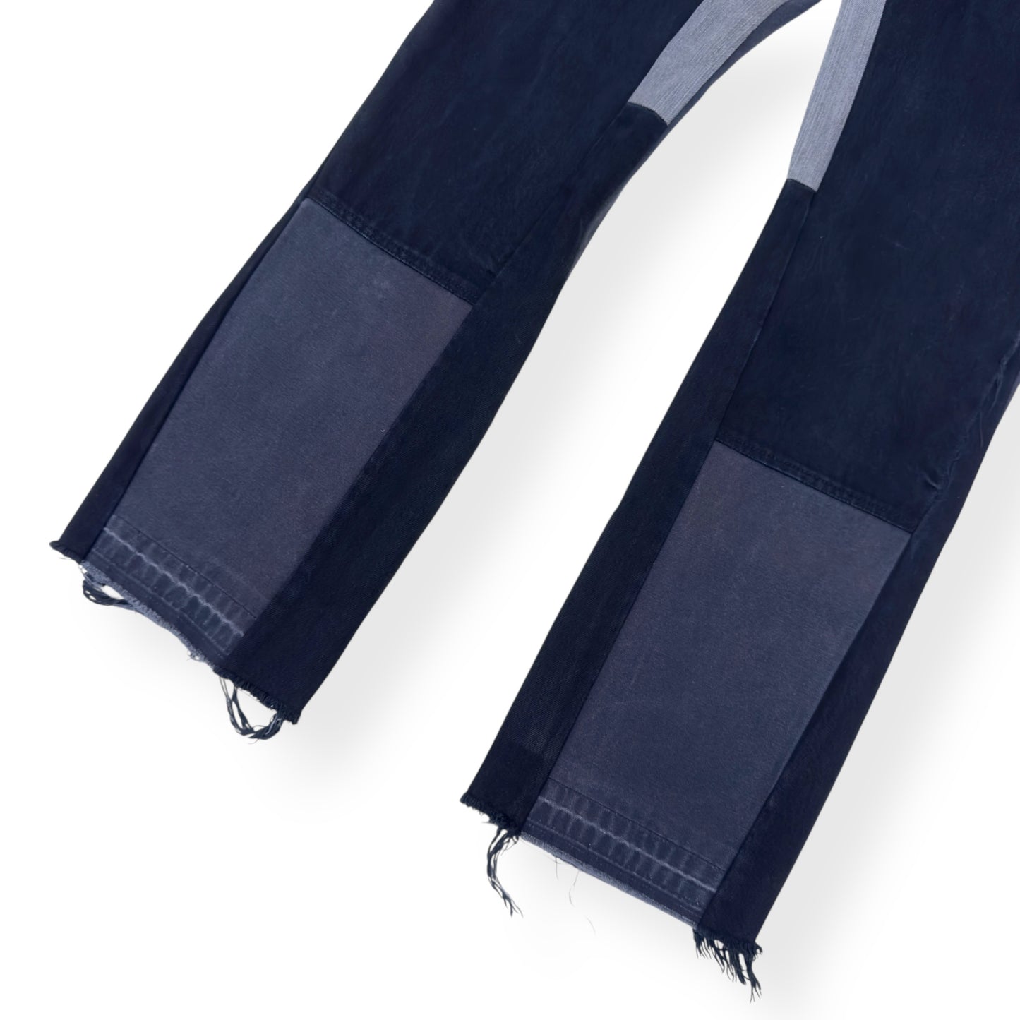 JEANIUS BAR ATELIER CARGO TROUSERS BLACK W32”