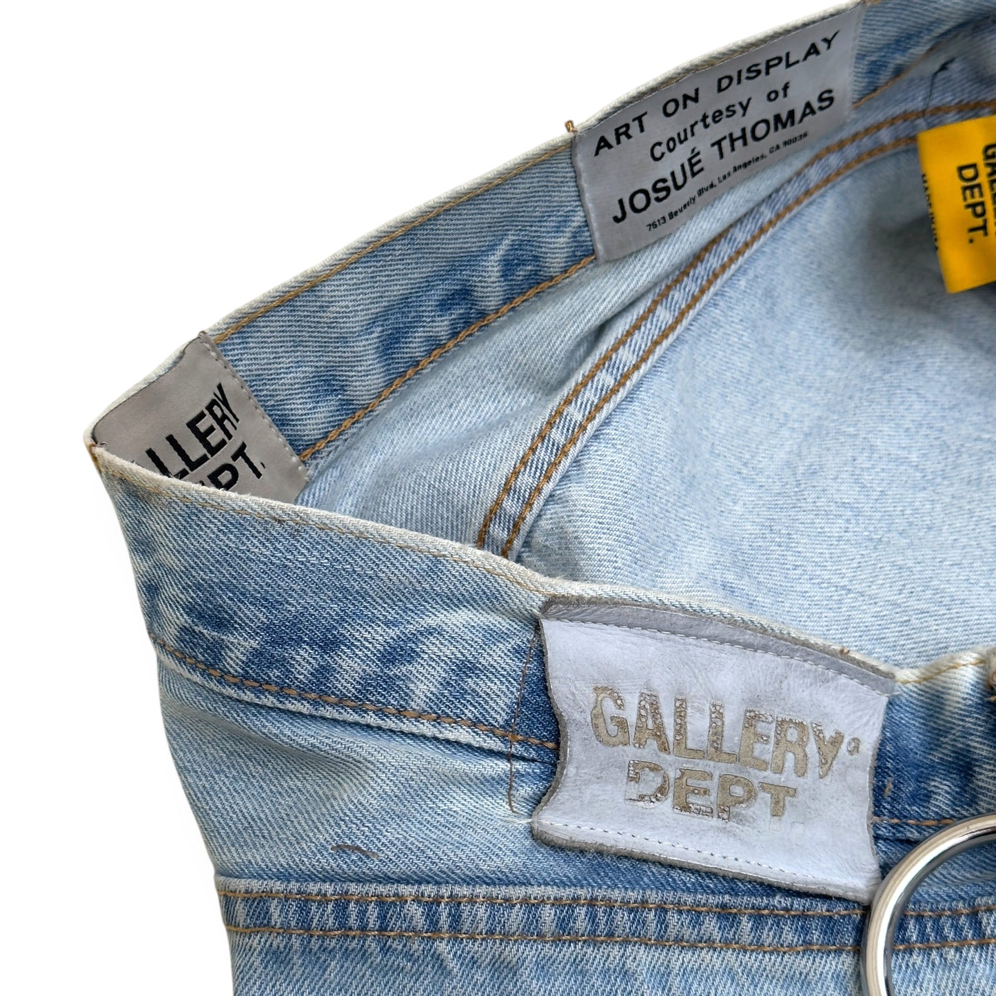 GALLERY DEPT. WEAPON WORLD 5001 DENIM JEANS INDIGO / SILVER W34”
