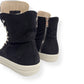 RICK OWENS DRKSHDW HIGH TOP SNEAKER BLACK / WHITE 42 / UK8