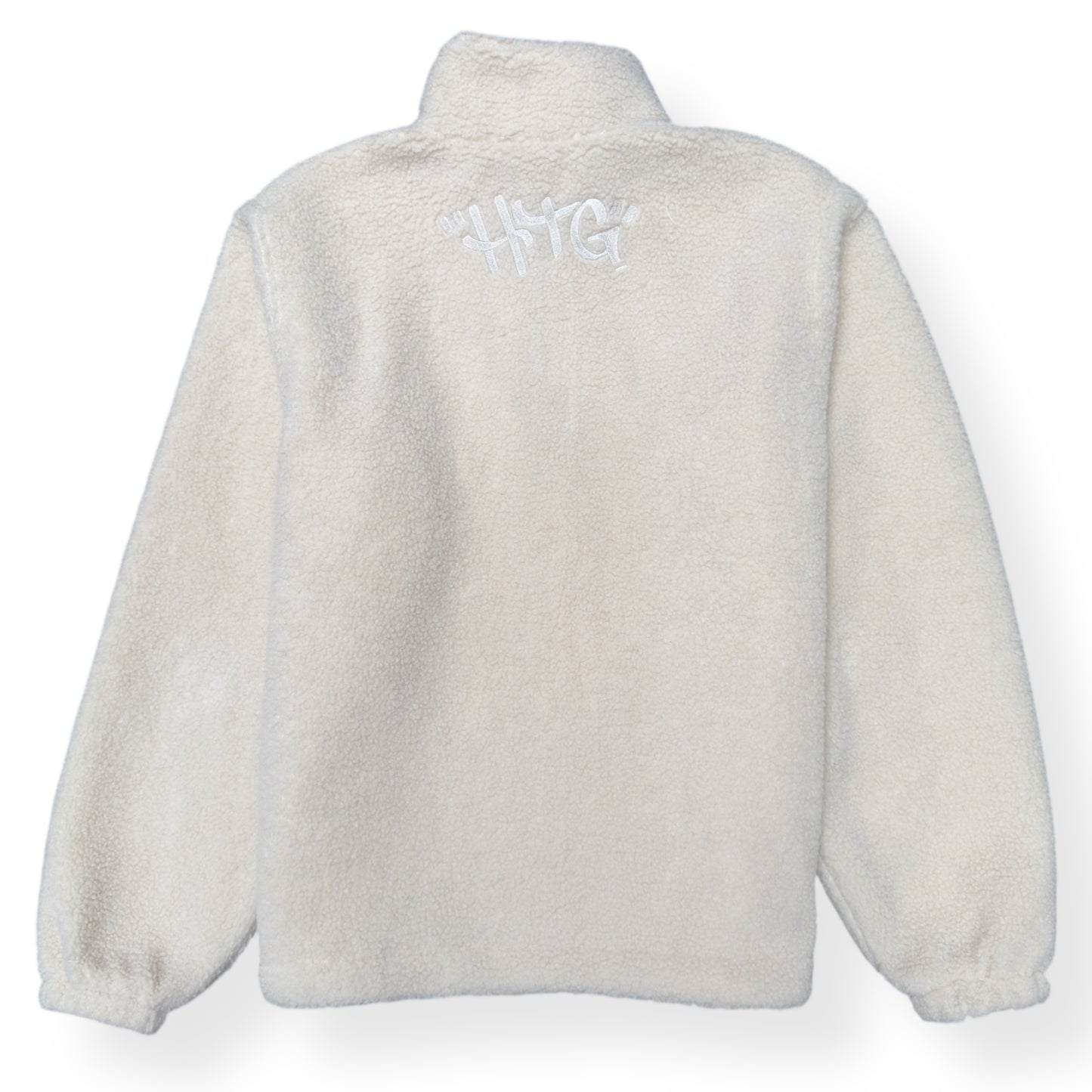 HONOR THE GIFT SCRIPT SHERPA QUATER ZIP JACKET BONE M
