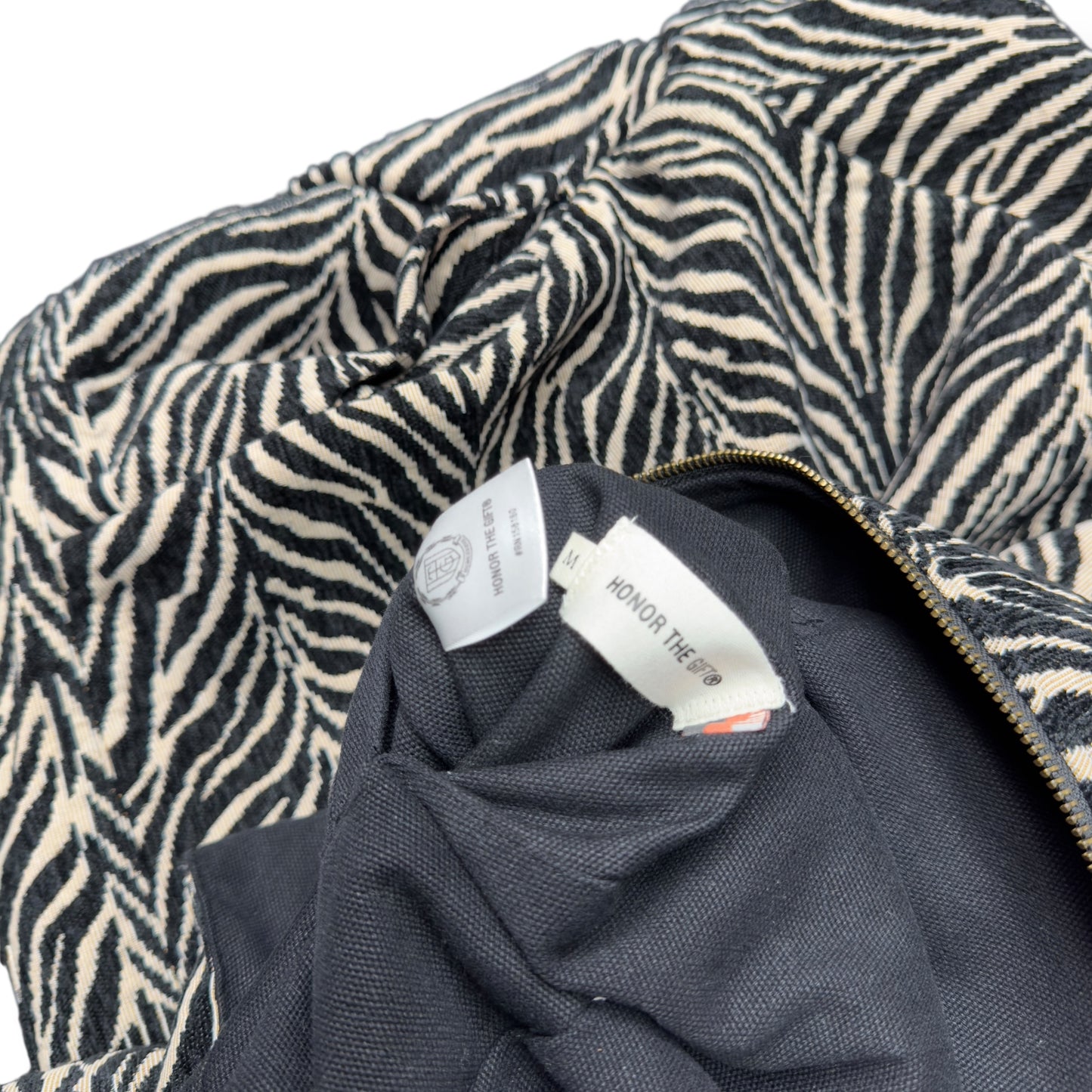 HONOR THE GIFT REVERISBLE WORK JACKET BLACK / WHITE M