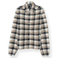 RICK OWENS AW19 ‘LARRY’ WOOL CHECKED JACKET BROWN 50 / M
