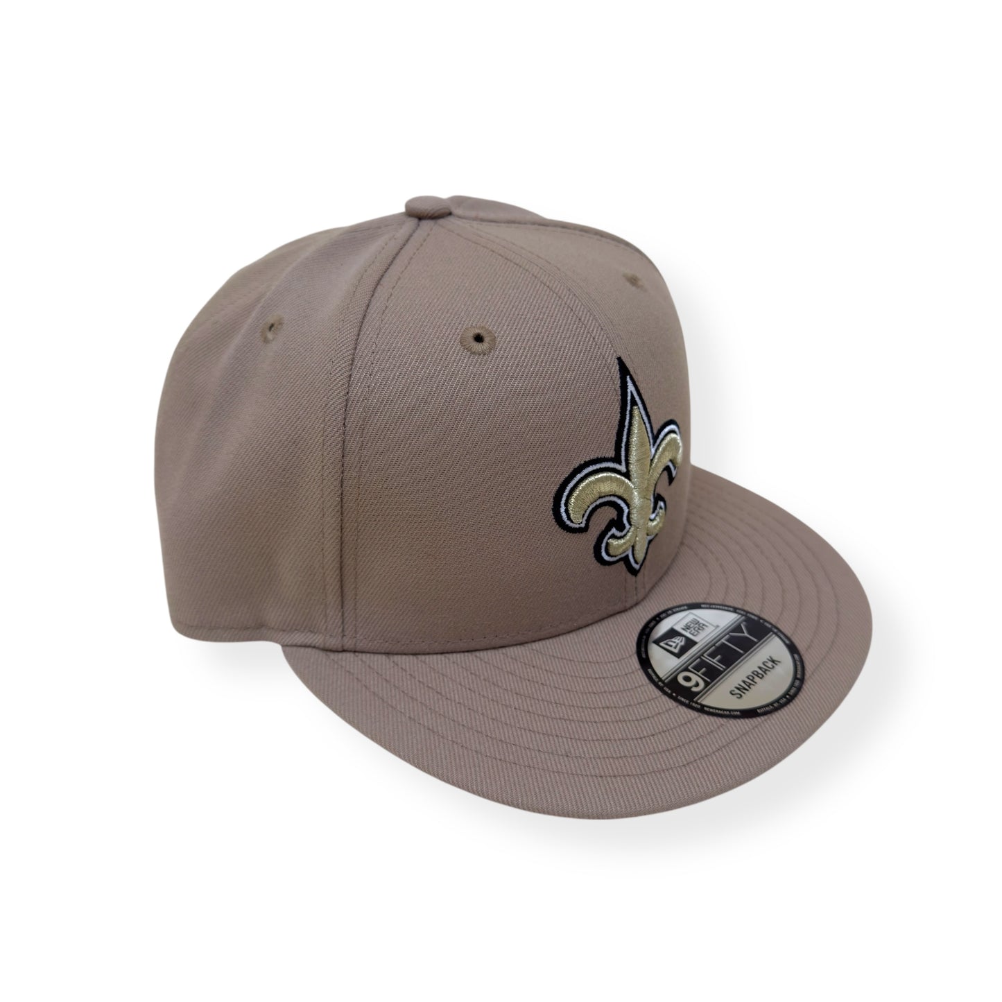 NEW ERA NEW ORLEANS SAINTS 9FIFTY FLAT CAP GREY / GOLD