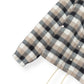 RICK OWENS AW19 ‘LARRY’ WOOL CHECKED JACKET BROWN 50 / M