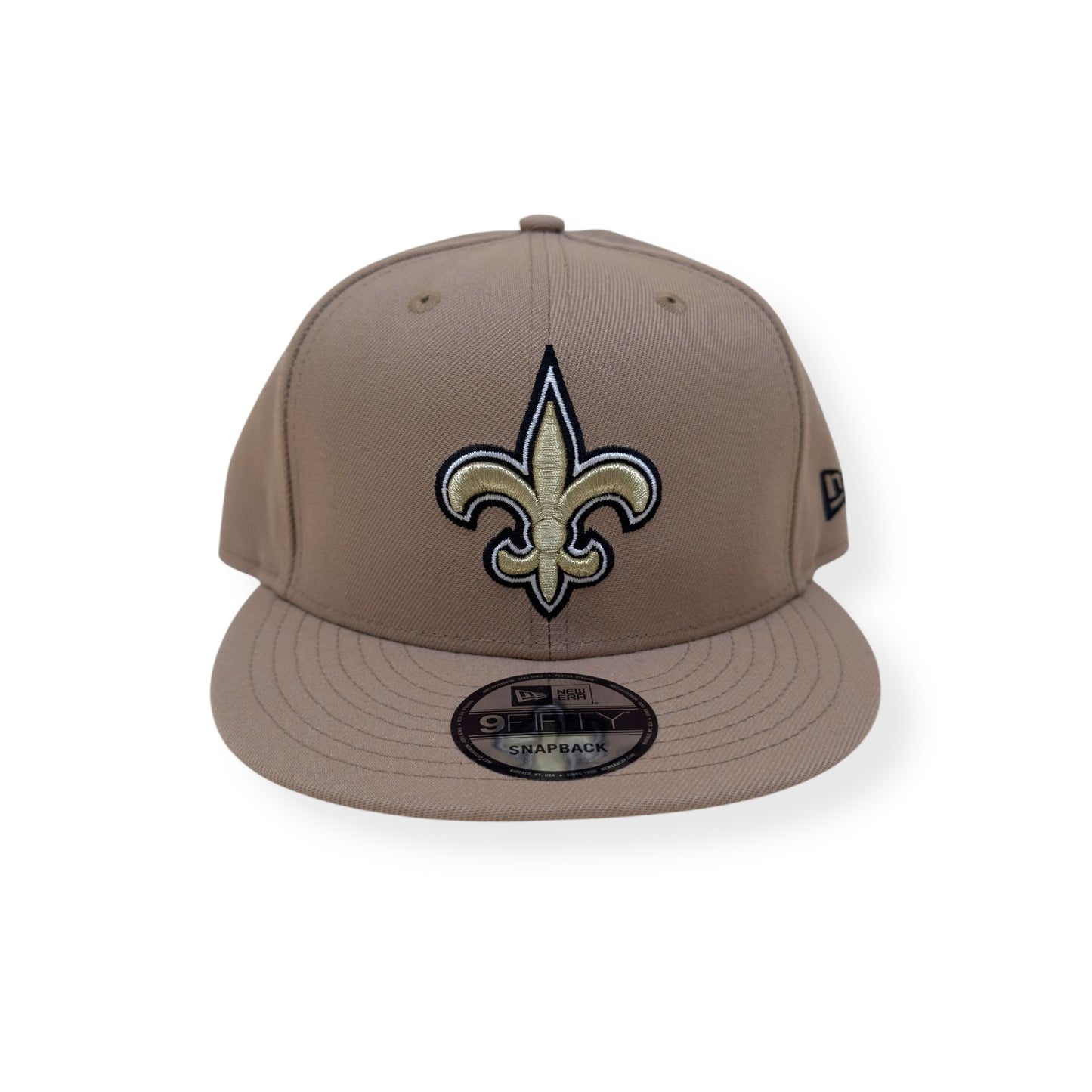 NEW ERA NEW ORLEANS SAINTS 9FIFTY FLAT CAP GREY / GOLD