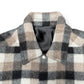RICK OWENS AW19 ‘LARRY’ WOOL CHECKED JACKET BROWN 50 / M