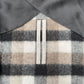 RICK OWENS AW19 ‘LARRY’ WOOL CHECKED JACKET BROWN 50 / M
