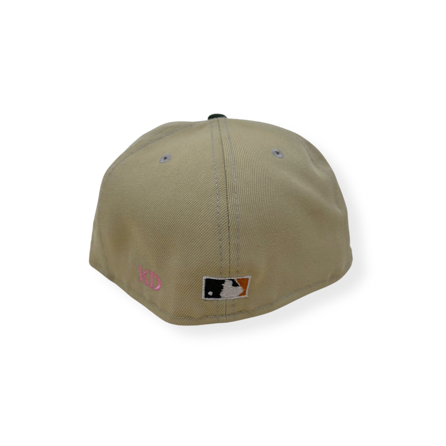 NEW ERA LOS ANGELES 50TH ANNIVERSARY 59FIFTY FLAT CAP CREAM / GREEN