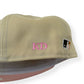 NEW ERA LOS ANGELES 50TH ANNIVERSARY 59FIFTY FLAT CAP CREAM / GREEN