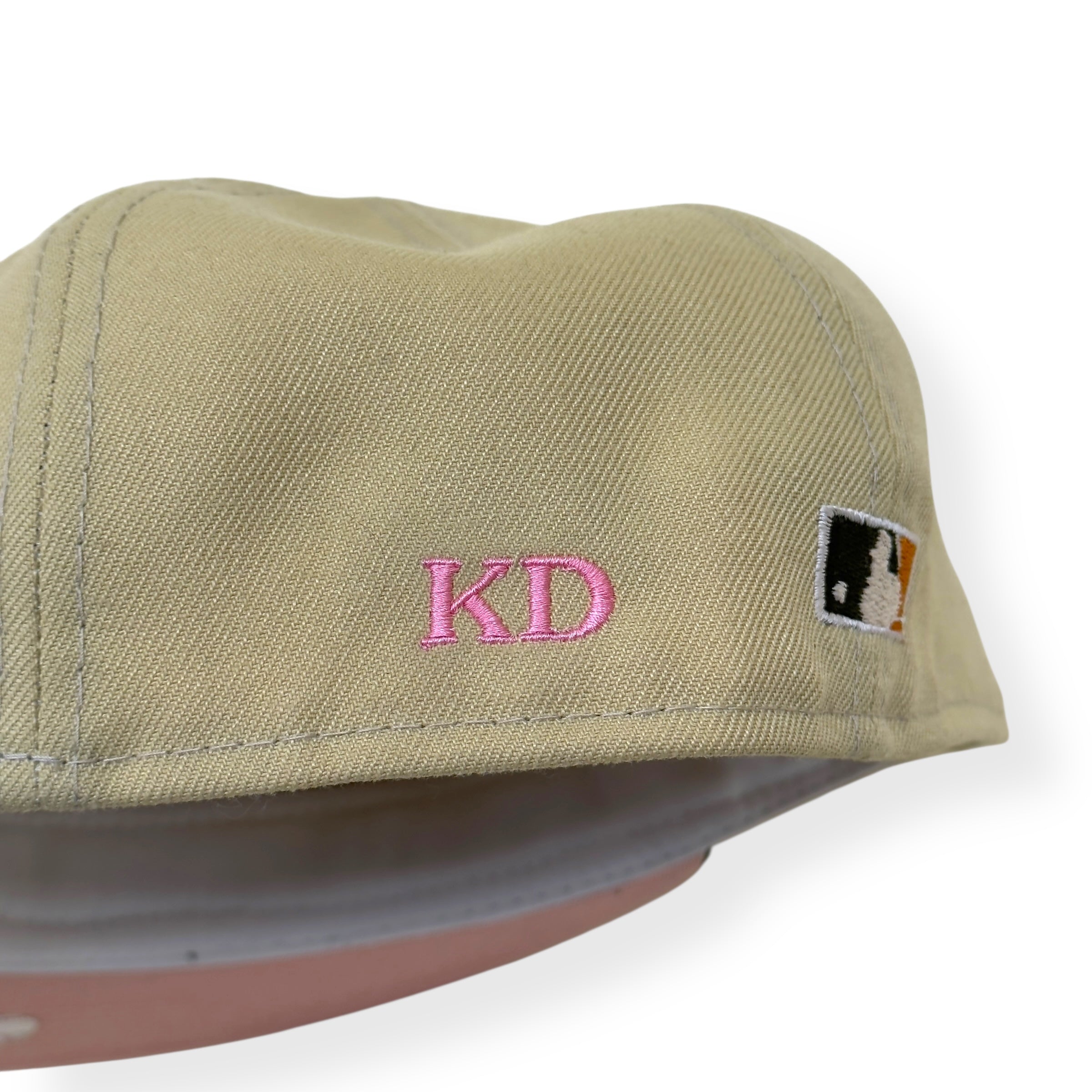NEW ERA LOS ANGELES 50TH ANNIVERSARY 59FIFTY FLAT CAP CREAM / GREEN