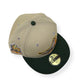 NEW ERA LOS ANGELES 50TH ANNIVERSARY 59FIFTY FLAT CAP CREAM / GREEN