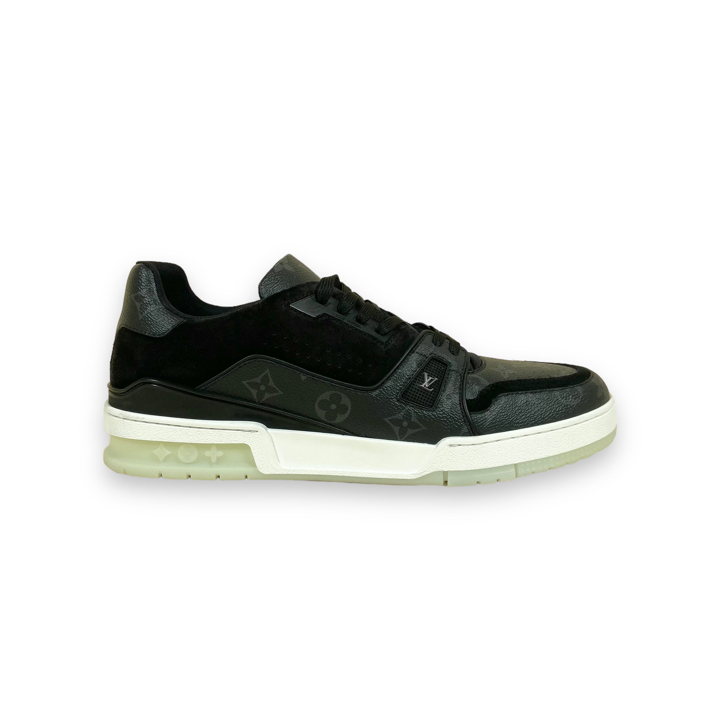 LOUIS VUITTON BLACK SNEAKERS UK10