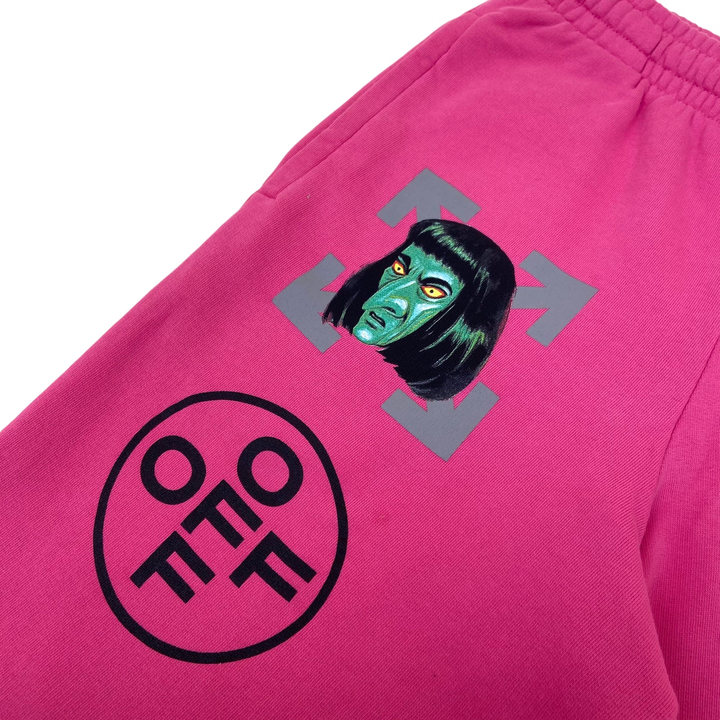 OFF-WHITE SHORTS PINK S