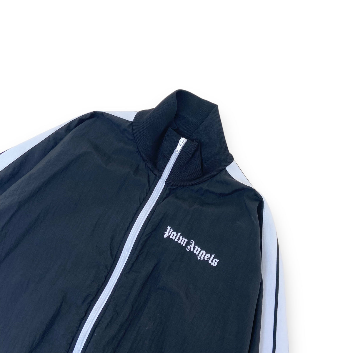 PALM ANGELS WINDBREAKER JACKET BLACK M