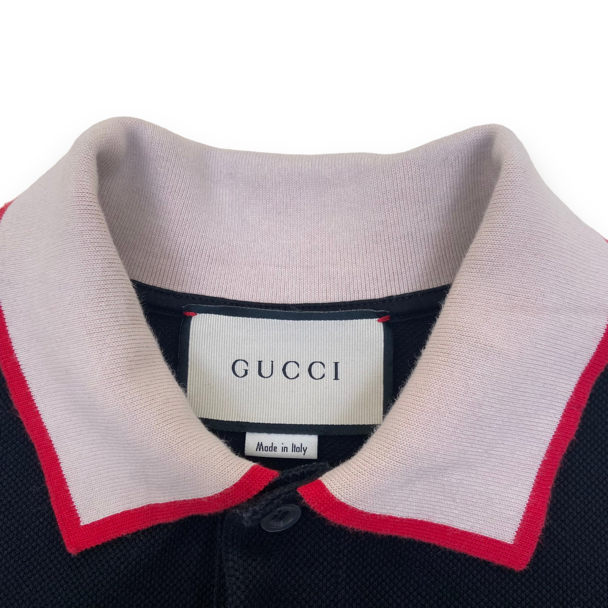 GUCCI POLO SHIRT BLACK M