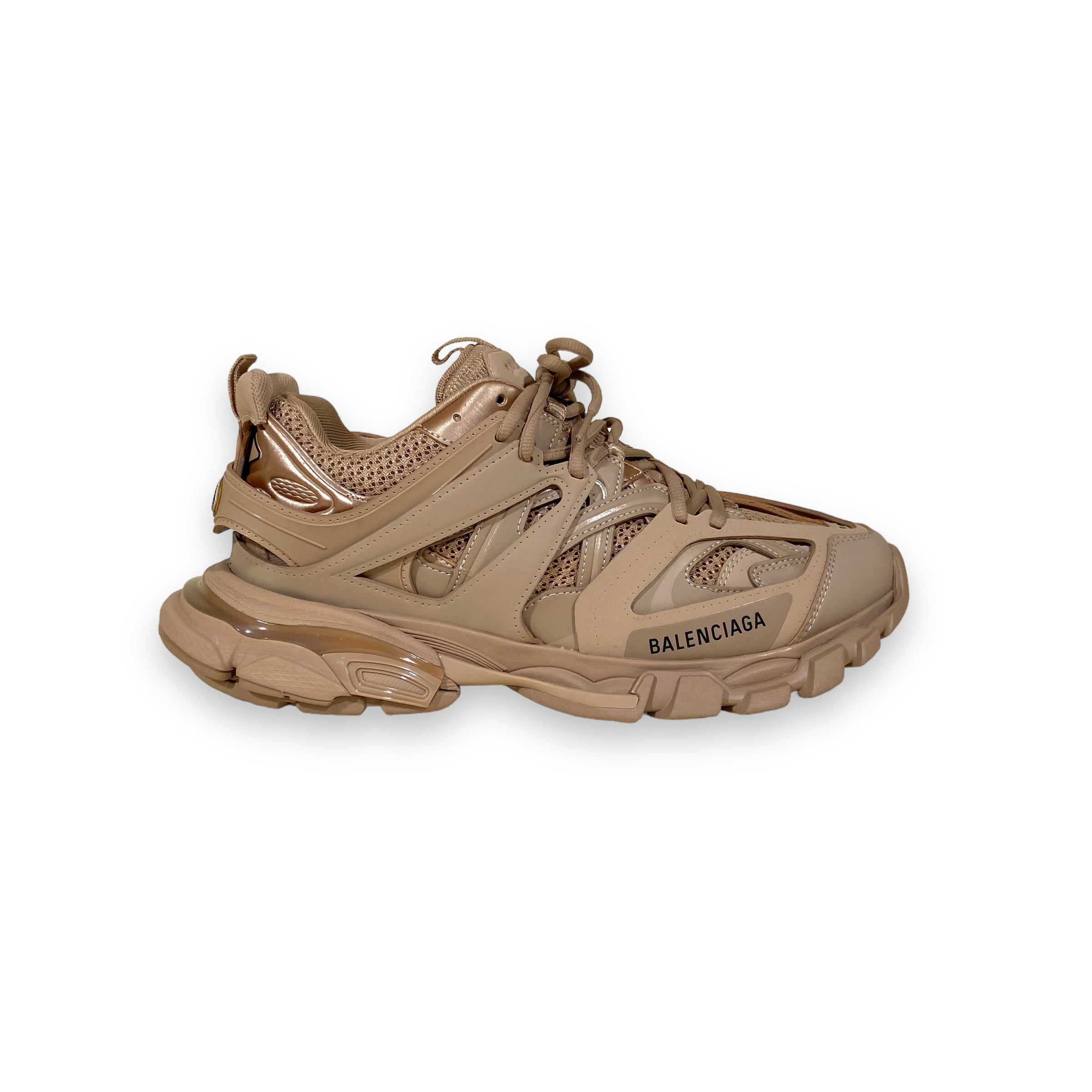 BALENCIAGA TRACK RUNNERS BEIGE UK8