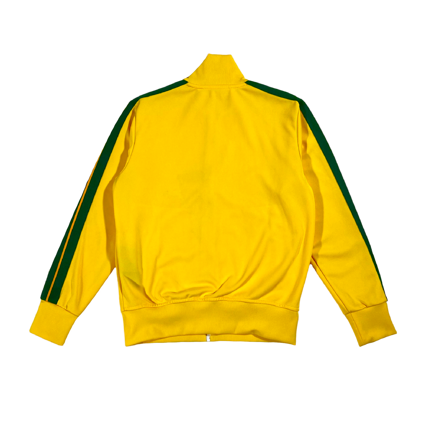 PALM ANGELS ZIP UP TRACK TOP YELLOW WOMENS M