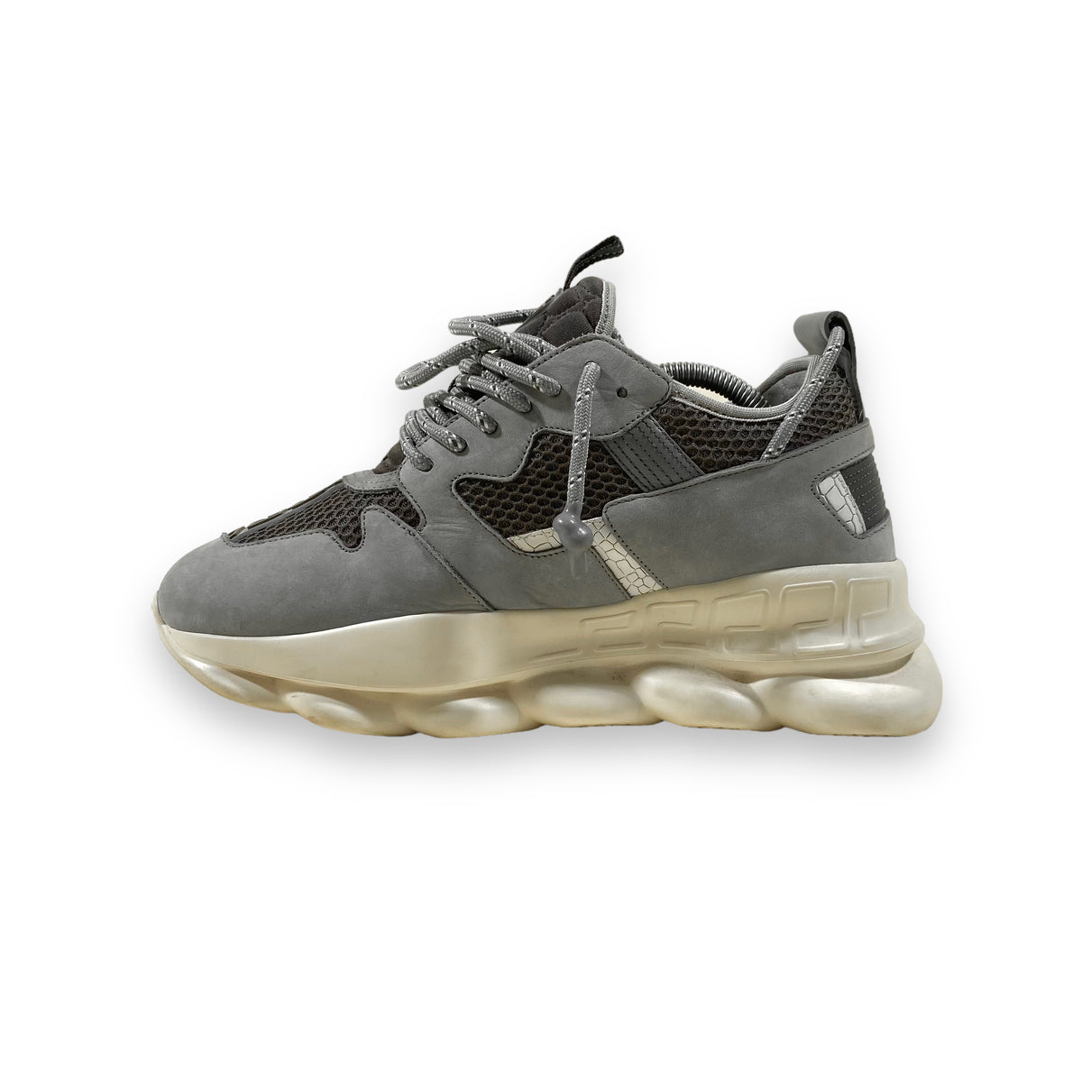 VERSACE CHAIN REACTIONS GREY UK8