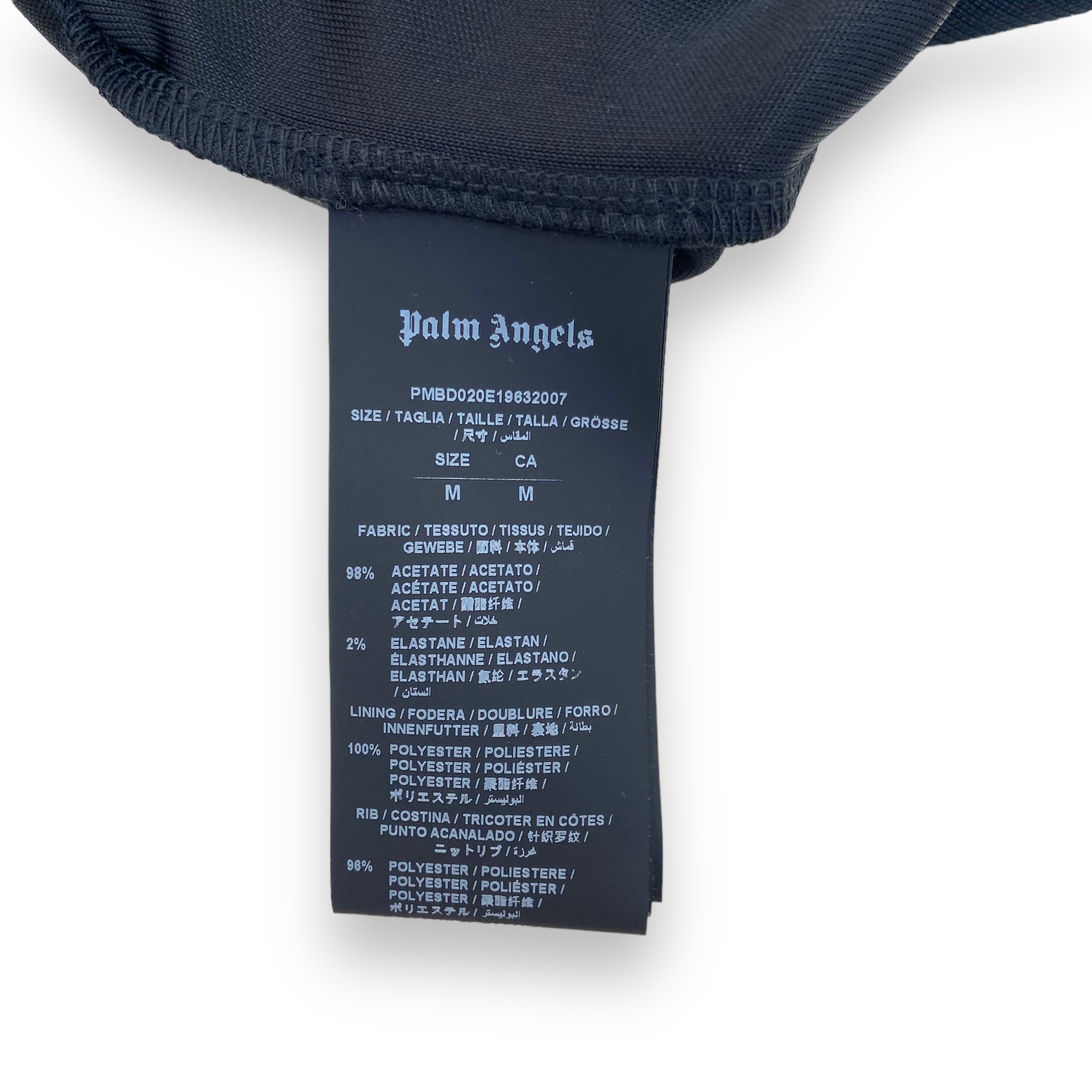 PALM ANGELS TRACK JACKET BLACK M