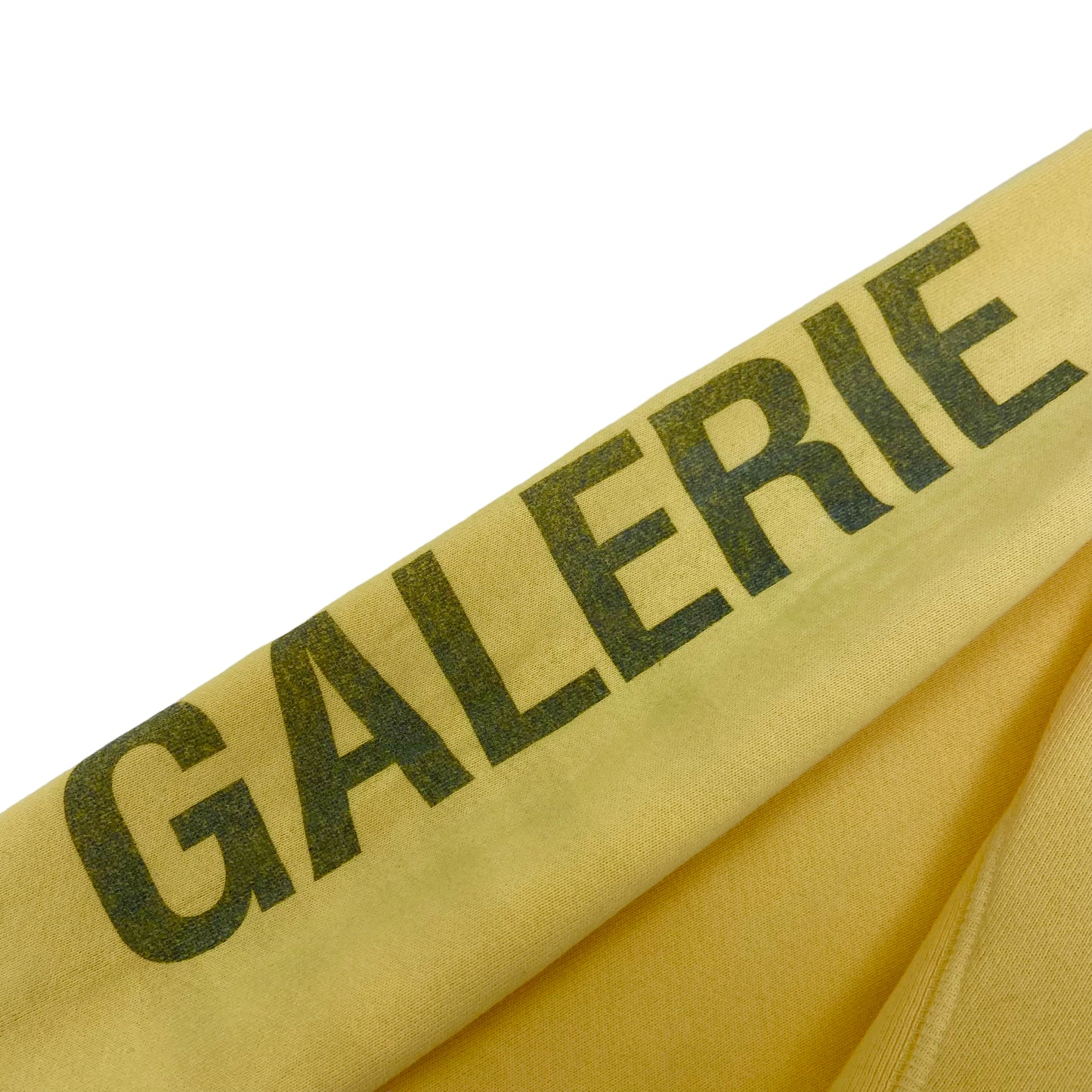 GALLERY DEPT. REVERSIBLE HOODIE YELLOW XL