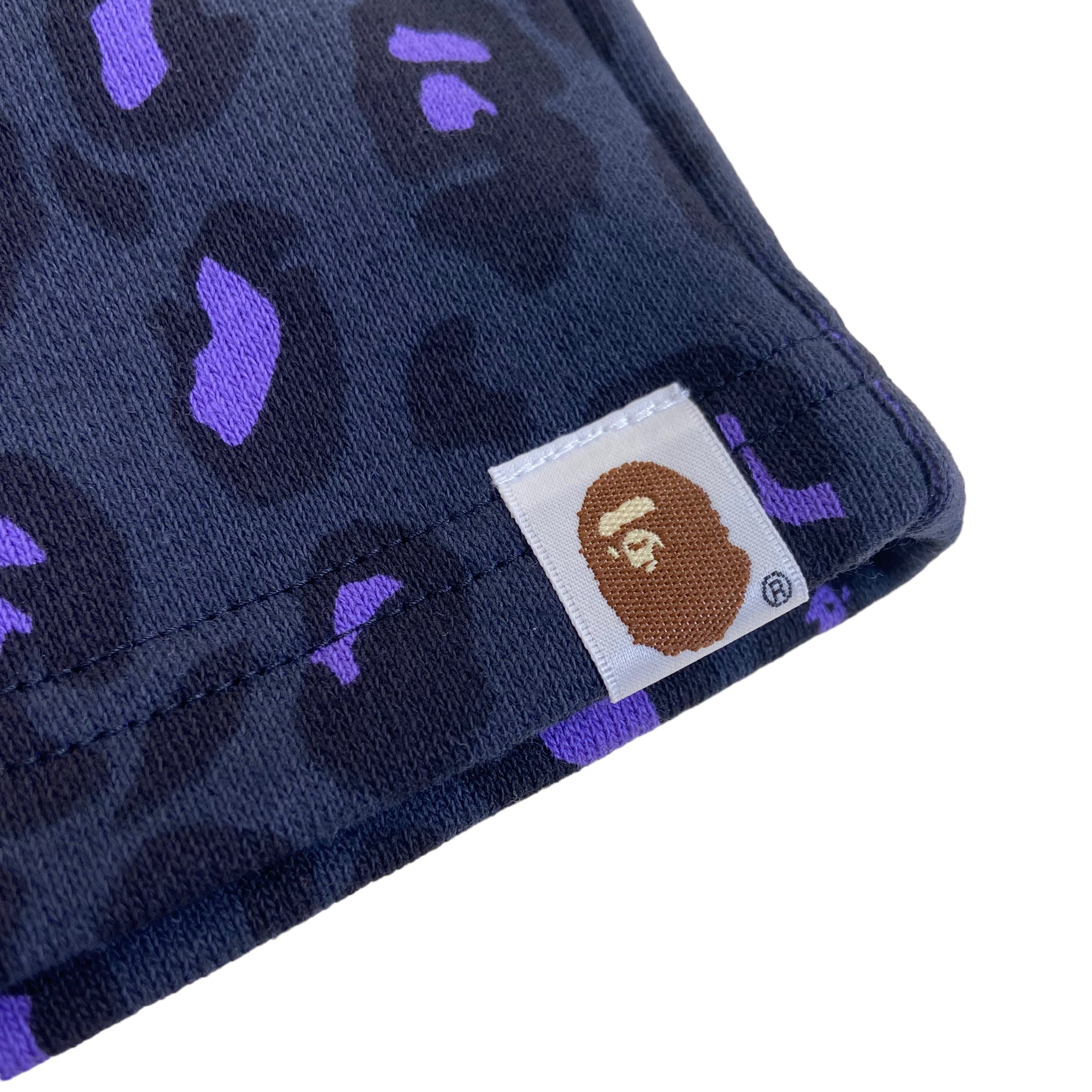 BAPE SHORTS PURPLE M