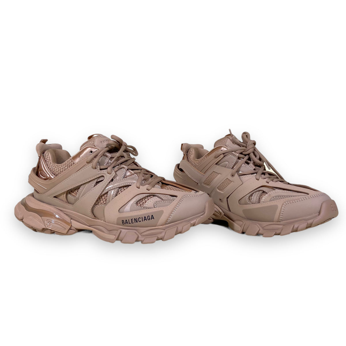 BALENCIAGA TRACK RUNNERS BEIGE UK8