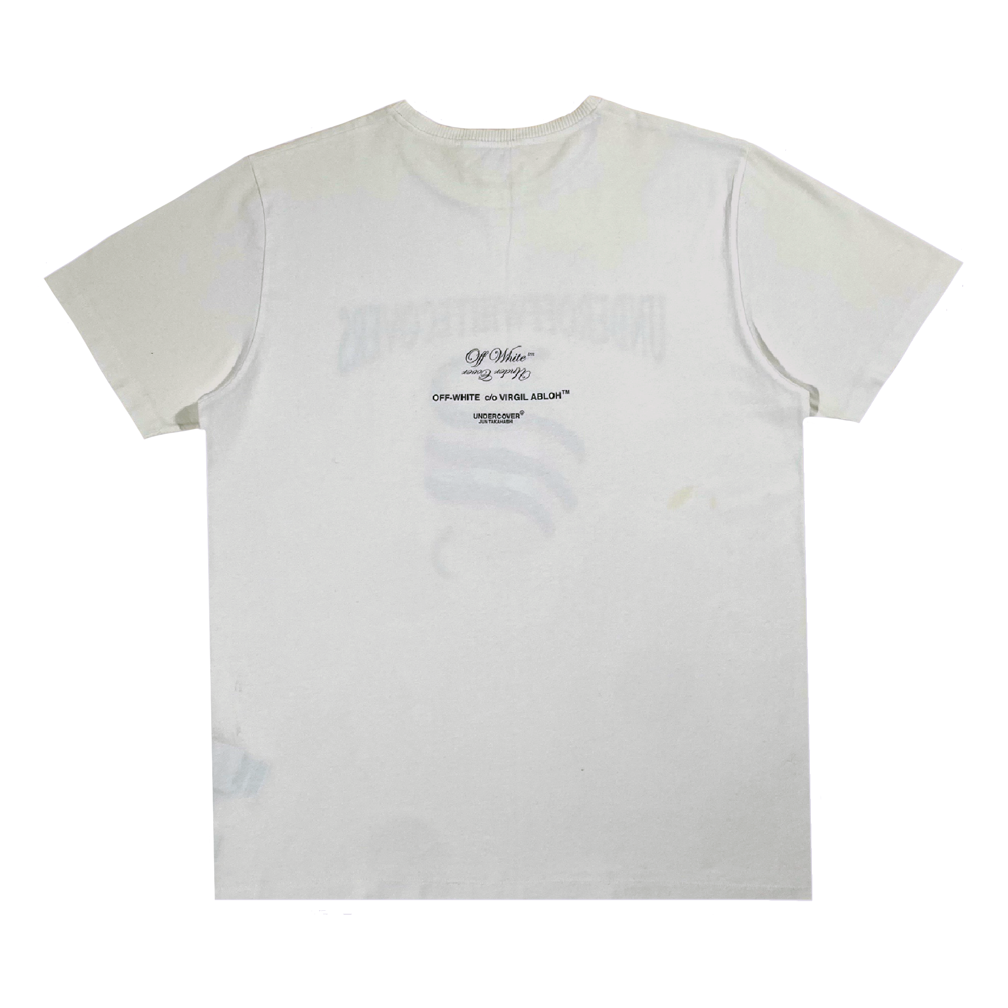 OFF-WHITE X UNDERCOVER T-SHIRT WHITE XXL