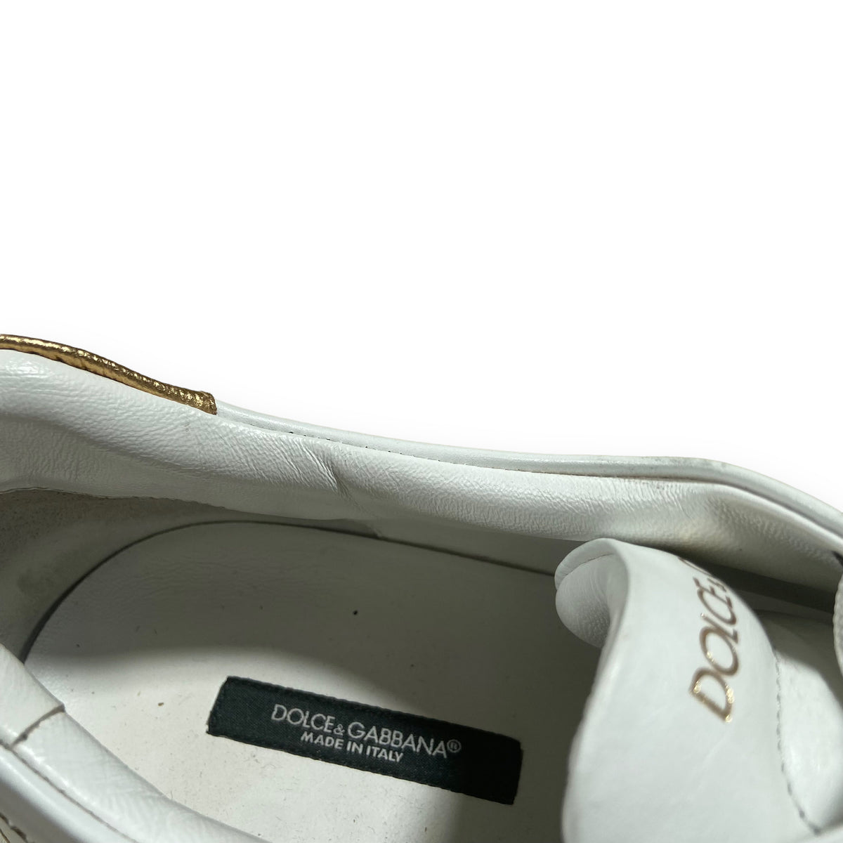 DOLCE & GABBANA SNEAKER WHITE UK9