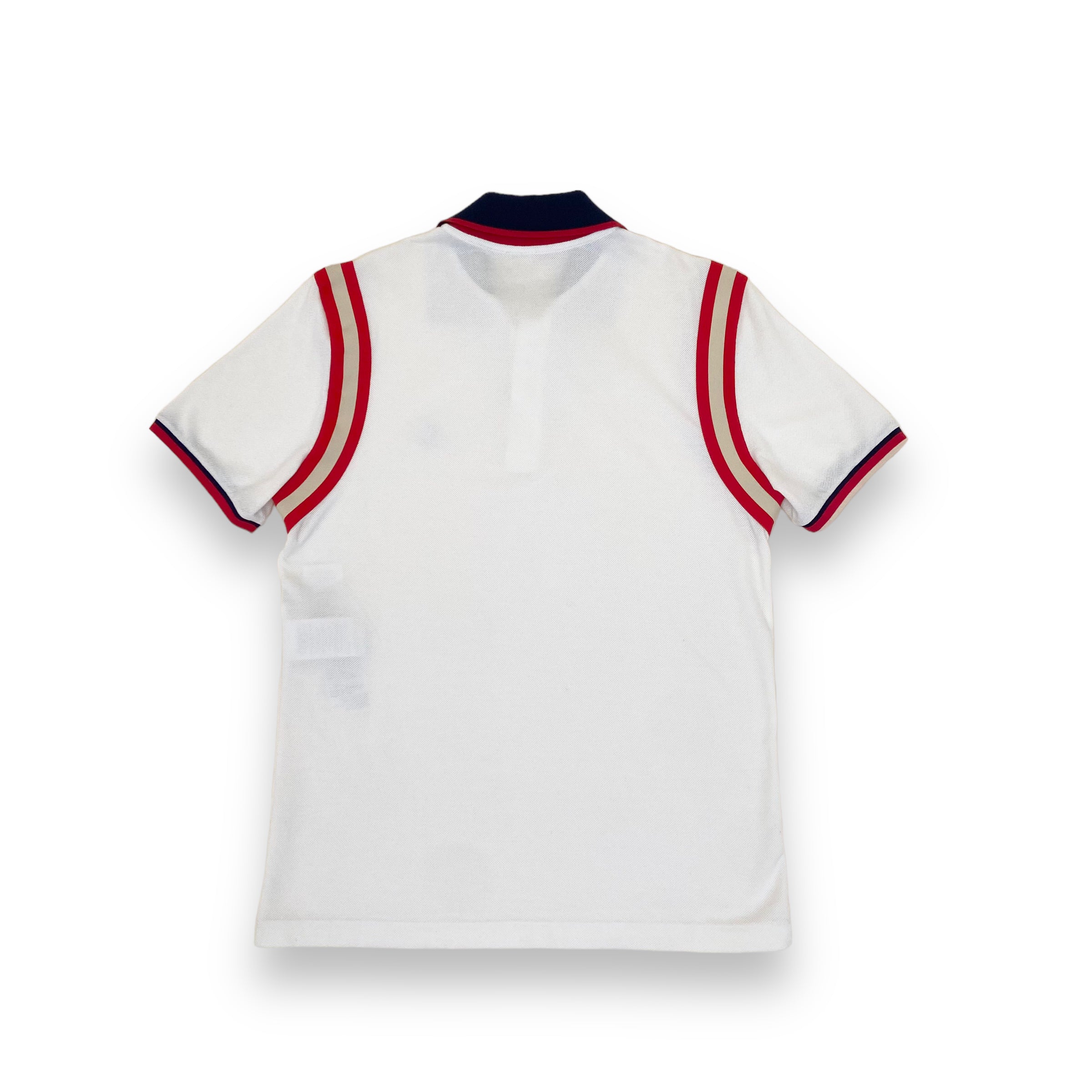 Gucci bee polo white hotsell