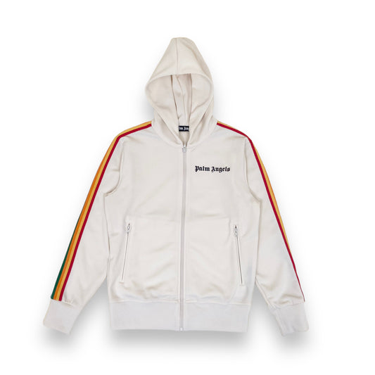 PALM ANGELS HOODIE WHITE S