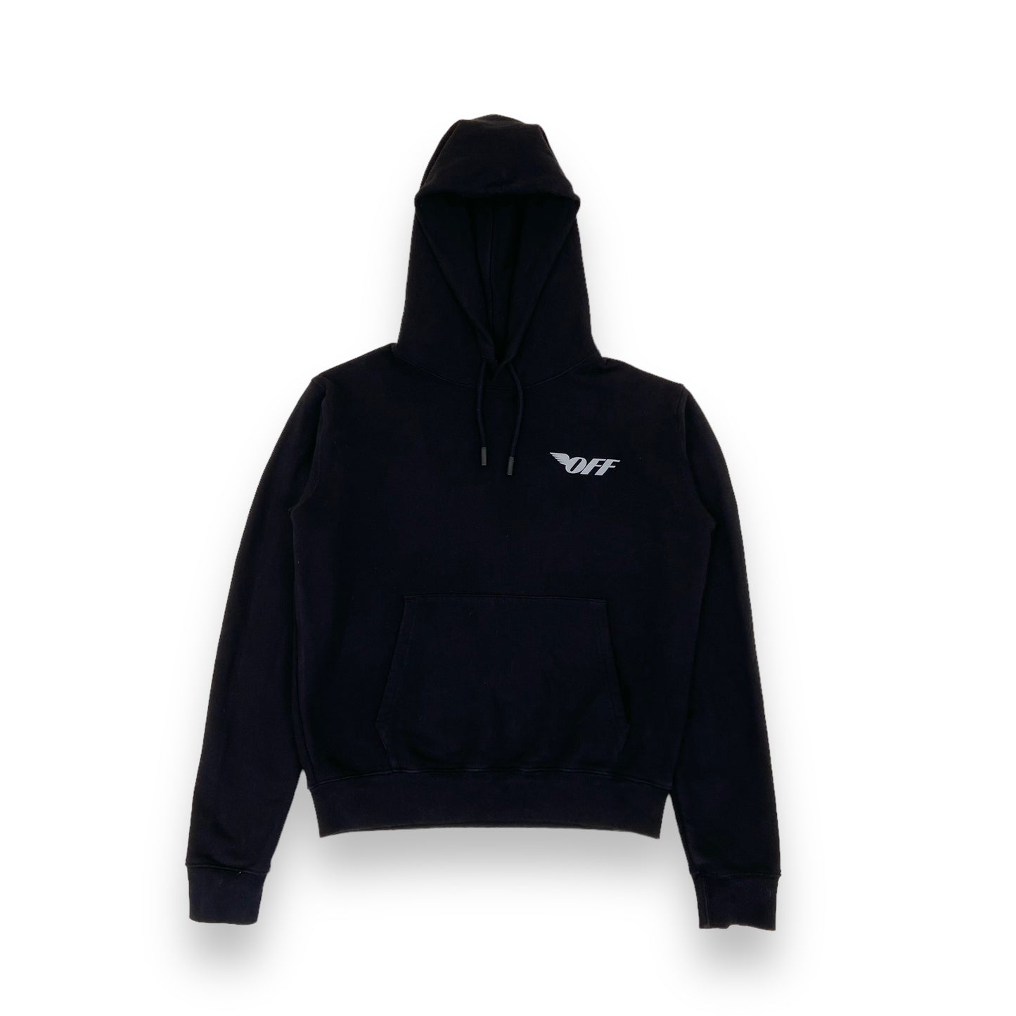 OFF WHITE HOODIE BLACK M