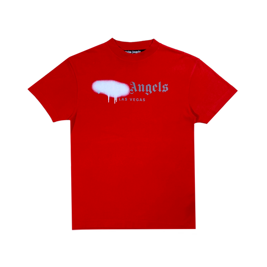 PALM ANGELS SPRAY T-SHIRT RED S
