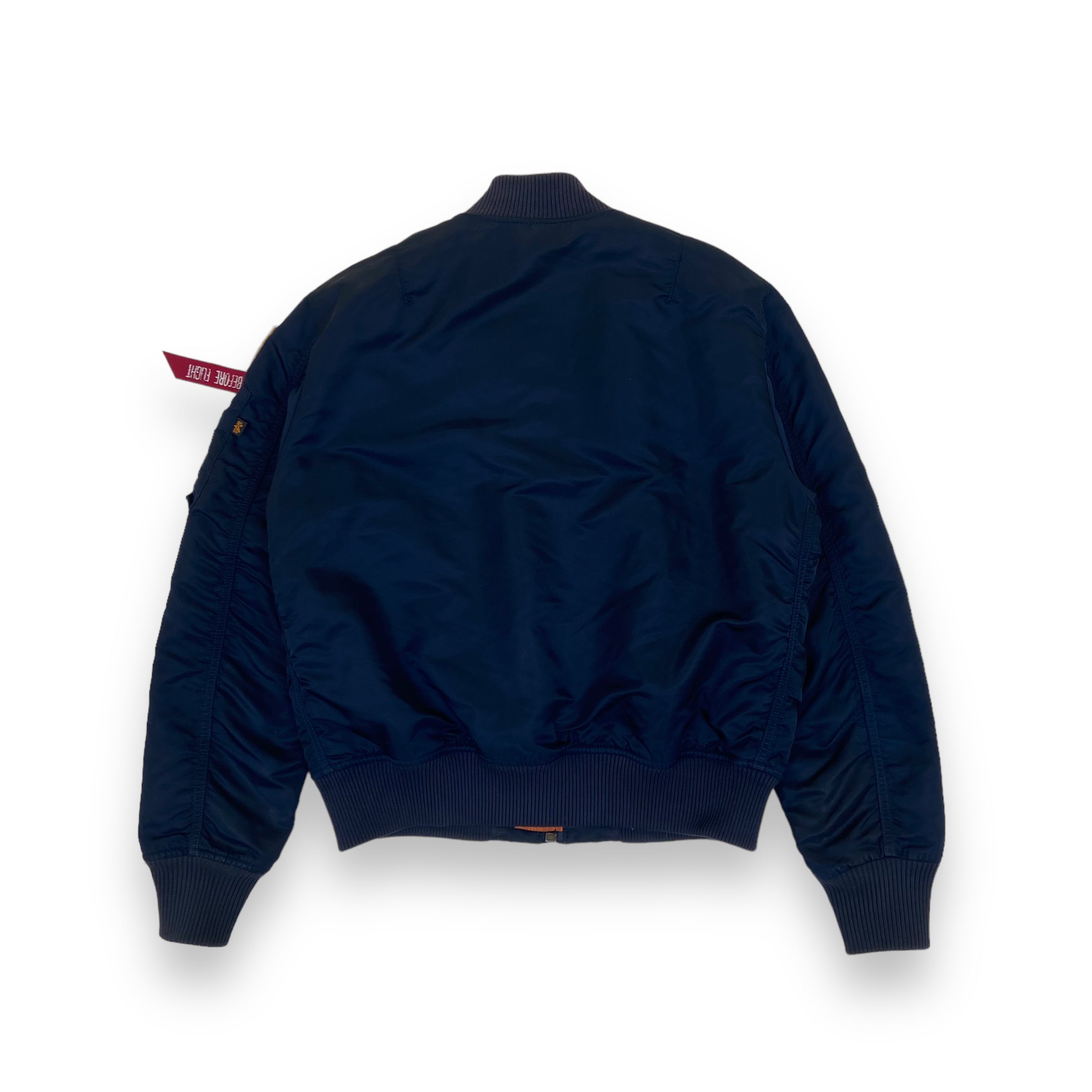ALPHA INDUSTRIES BOMBER JACKET NAVY L
