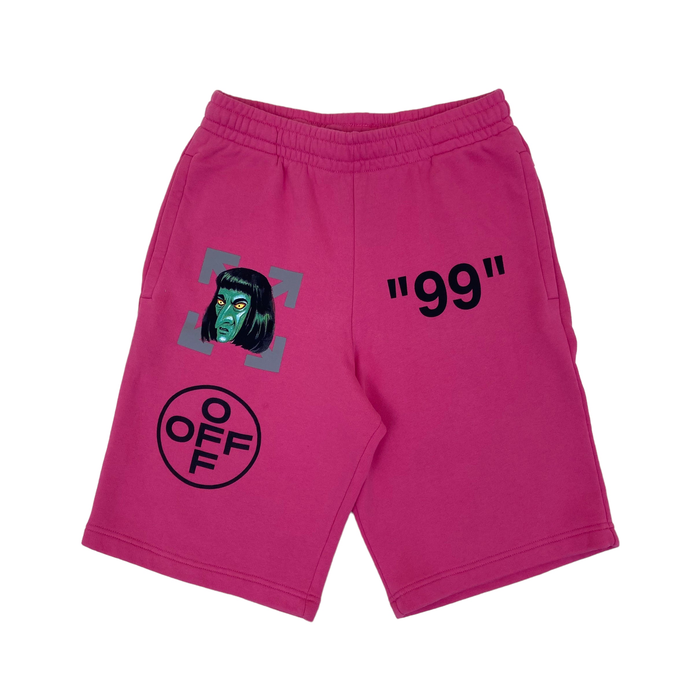 OFF-WHITE SHORTS PINK S