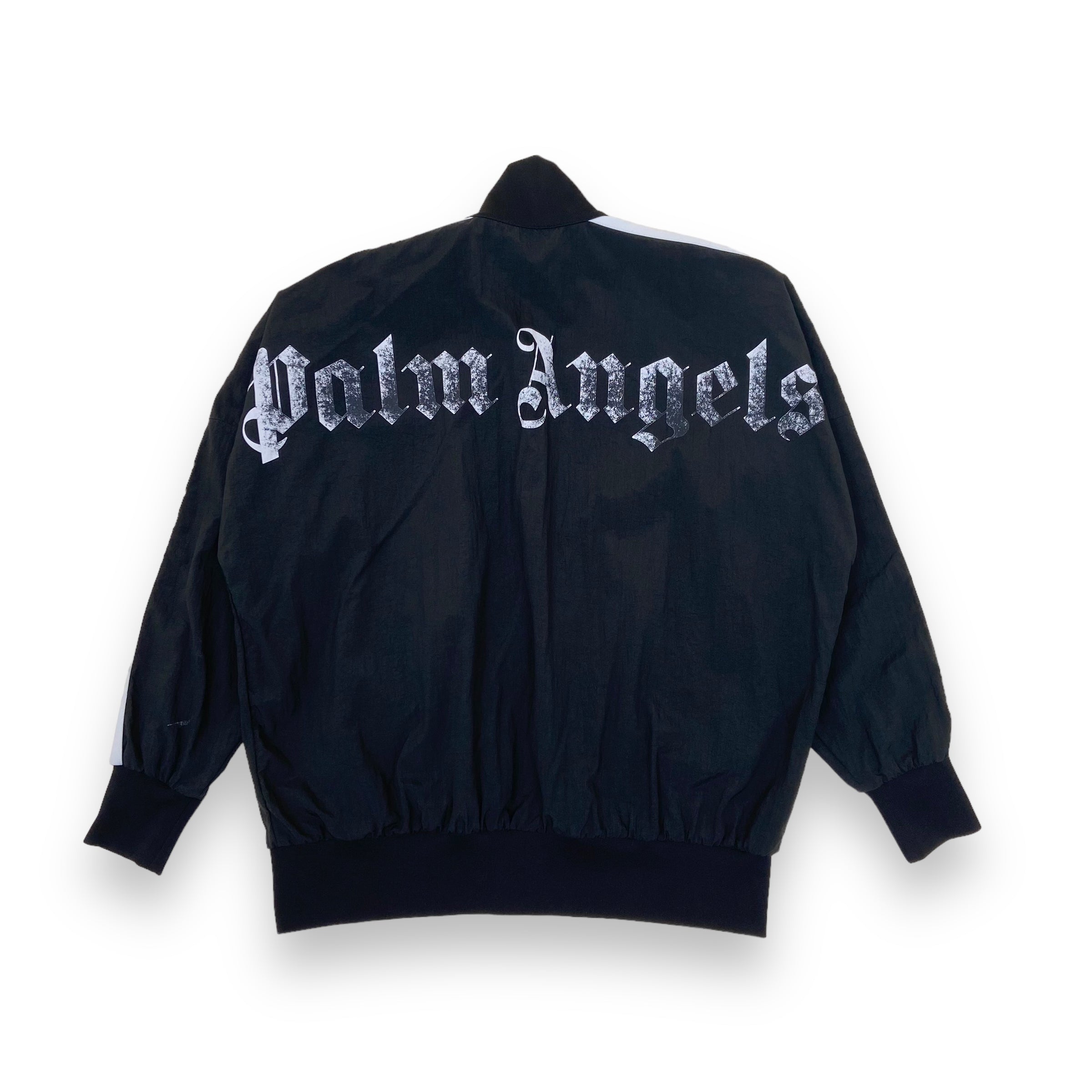 PALM ANGELS WINDBREAKER JACKET BLACK M