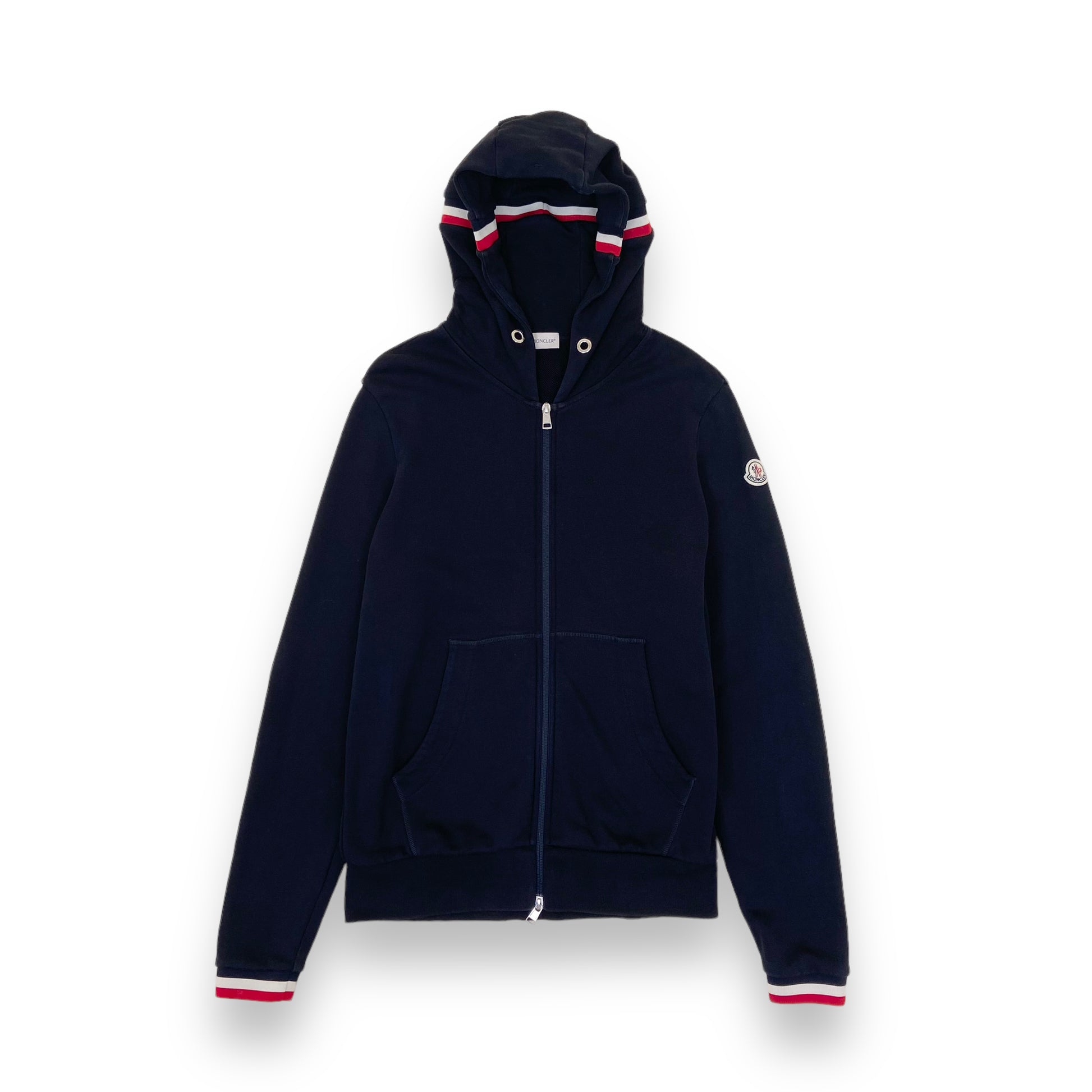 MONCLER NAVY HOODIE L