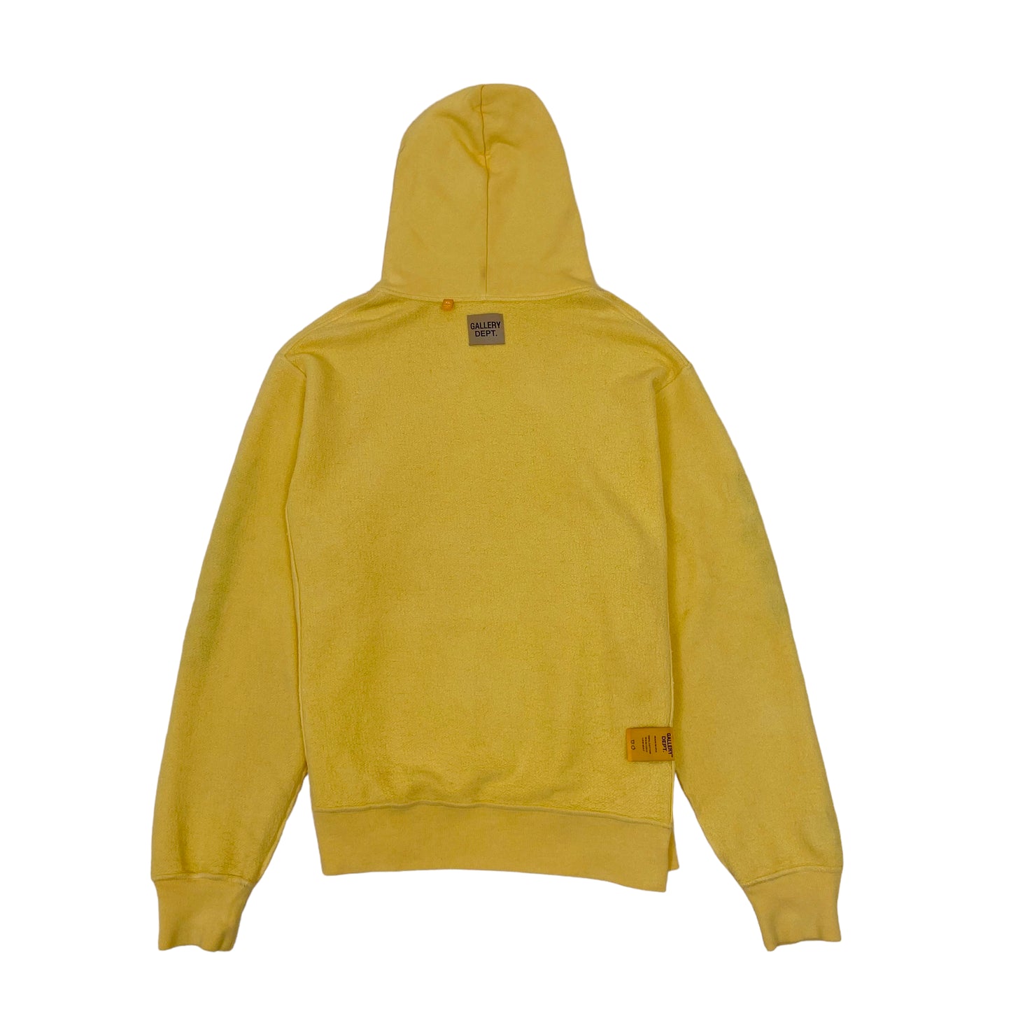 GALLERY DEPT. REVERSIBLE HOODIE YELLOW XL