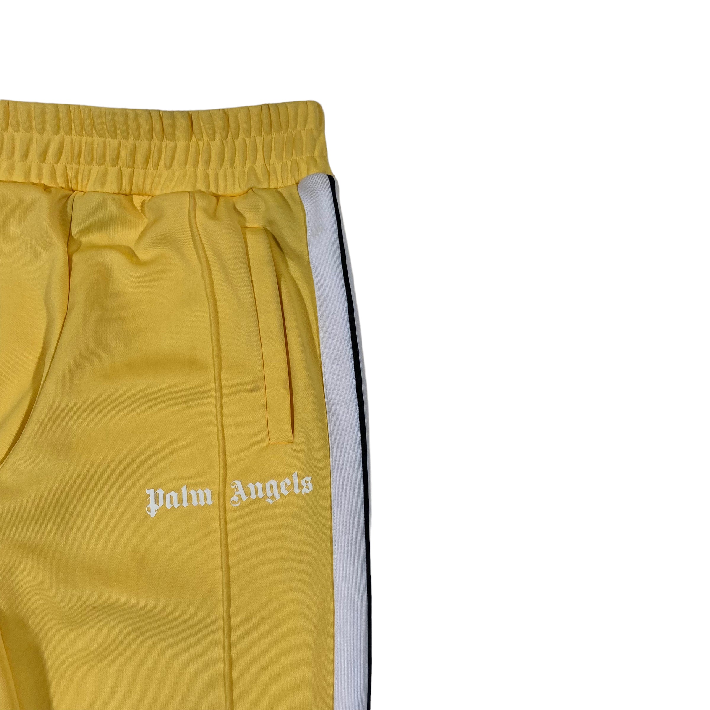 PALM ANGELS TRACK PANTS YELLOW S